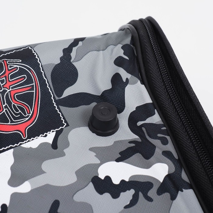 Сумка-переноска каркасная  Сумка-переноска каркасная "Камуфляж", размер L, 53 х 21 х 29 см