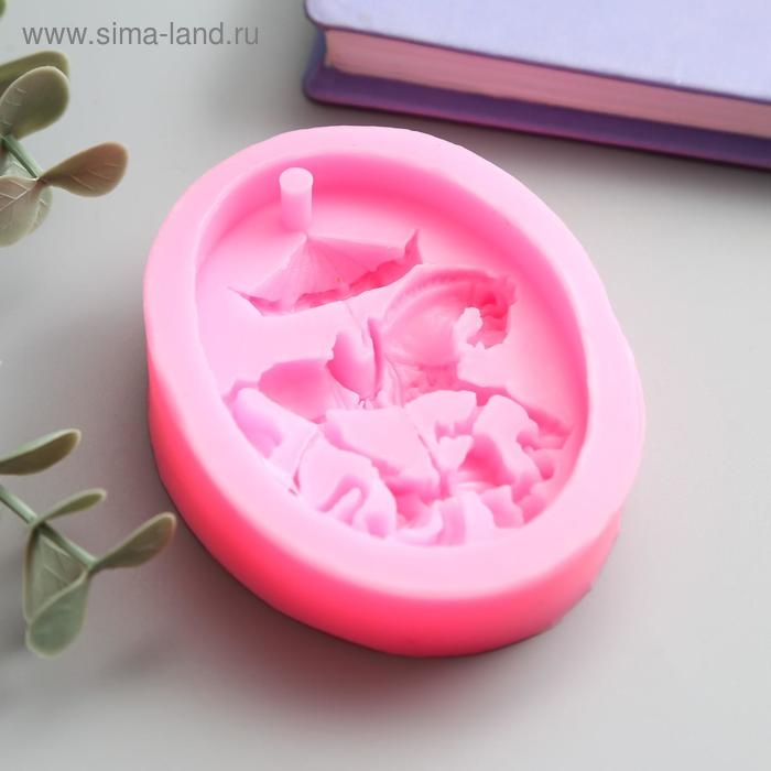 Молд силикон Молд силикон "Лошадка-карусель" 2х6,5х8,5 см