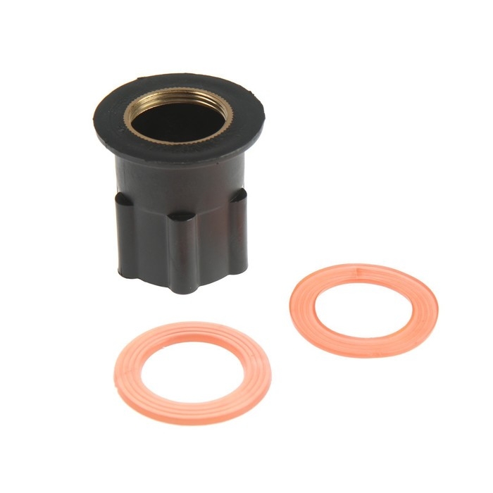 Смеситель для кухни ZEIN ZC2023, кран-букса латунь 1/2 Смеситель для кухни ZEIN ZC2023, кран-букса латунь 1/2", двухвентильный, черный