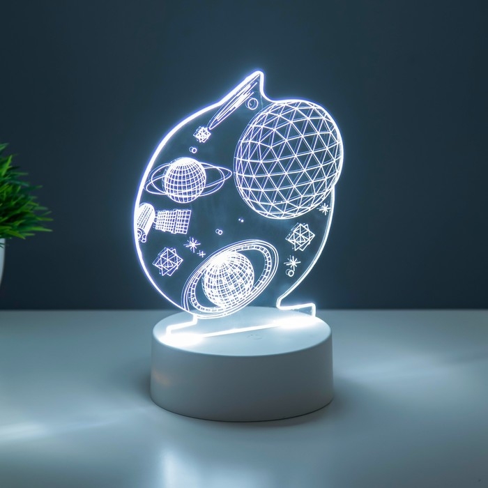 Светильник сенсорный Светильник сенсорный "Космос" LED 3 режима от USB RISALUX