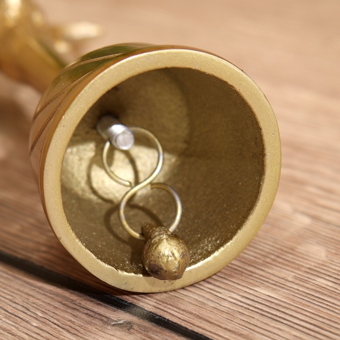 Колокольчик  Колокольчик "Олень" алюминий 6х7х20 см