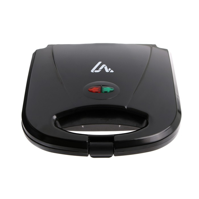 Электровафельница Luazon LT-09, 750 Вт, венские вафли, антипригарное покрытие, черная Электровафельница Luazon LT-09, 750 Вт, венские вафли, антипригарное покрытие, черная