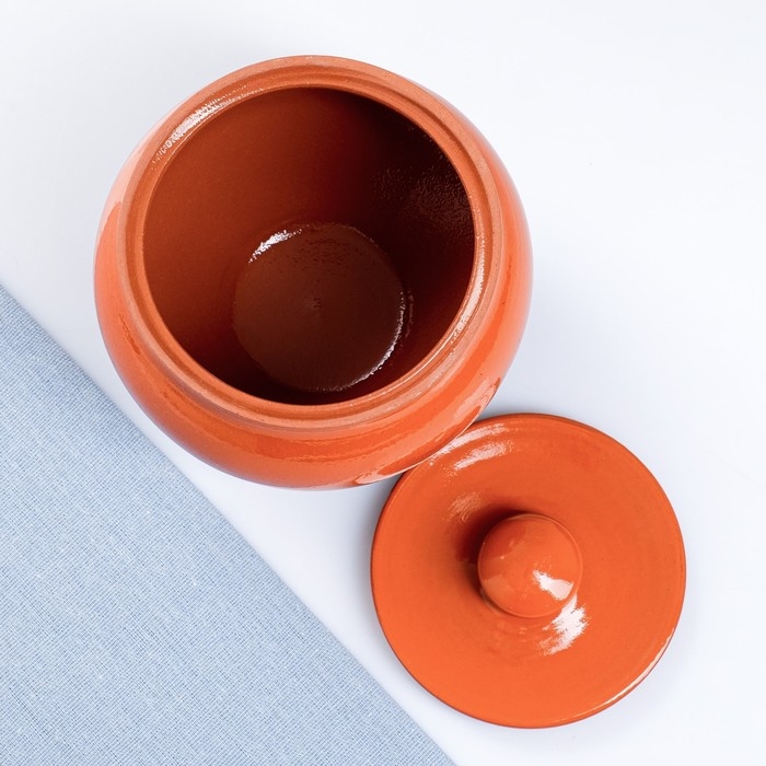 Горшок для жаркого  Горшок для жаркого "Классика" с светлой крышкой, 0,9л