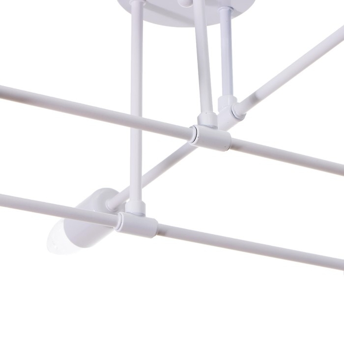 Люстра 2544/6WT E27 40Вт белый BayerLux Люстра 2544/6WT E27 40Вт белый BayerLux