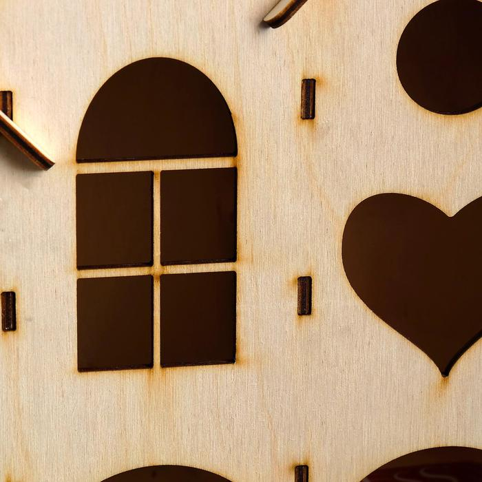 Заготовка для декупажа Заготовка для декупажа"Чайный домик низкий пятикомнатный" 43 х 29 х 10