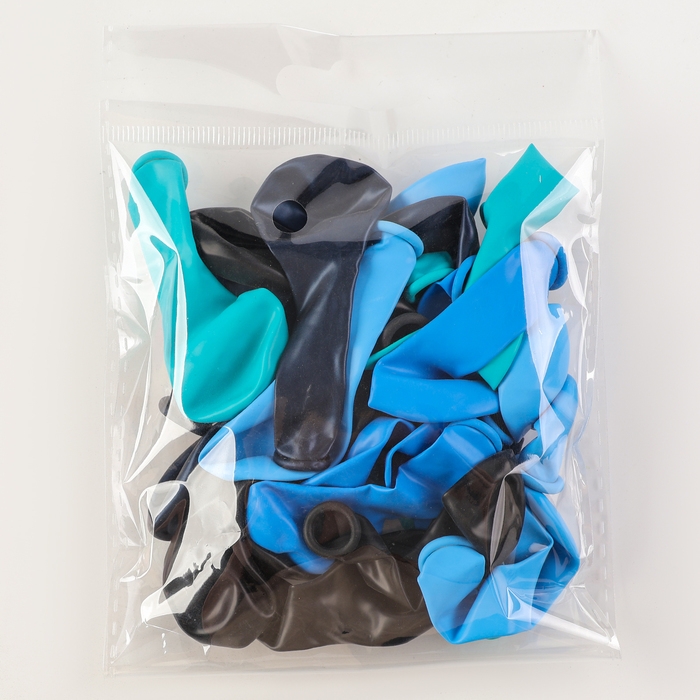 Шар латексный 5 Шар латексный 5" «Синее настроение», набор 25 шт., цвета МИКС