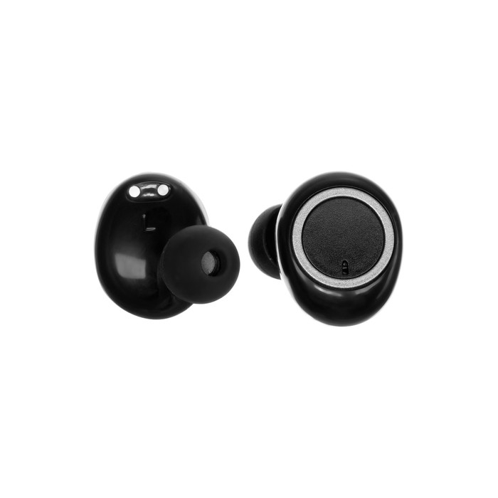 Наушники беспроводные Luazon VBT 1.20, вакуумные, Bluetooth 5.0, 300 мАч бокс, черные