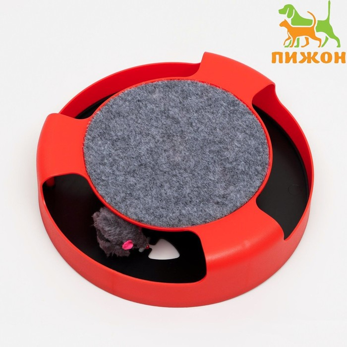 Игровой комплекс  Игровой комплекс "Пижон" с подвижной мышкой, красный