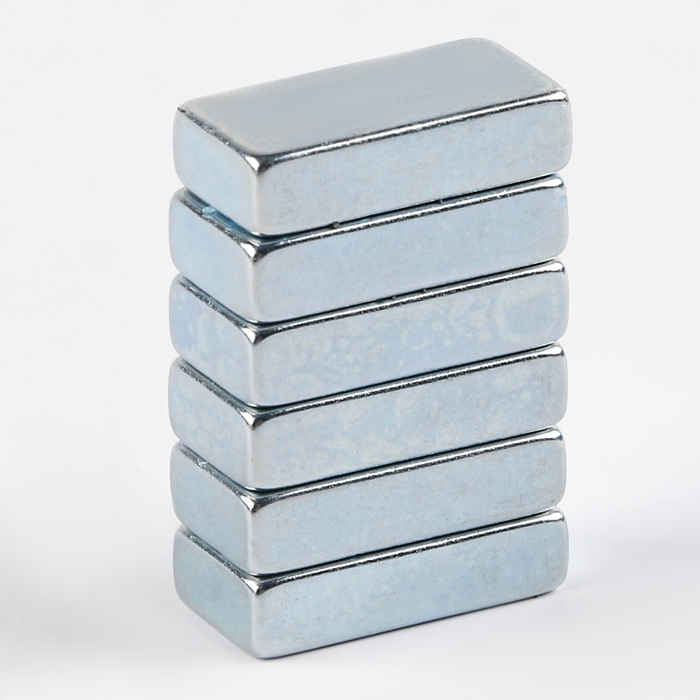 Магнит неодимовый «Прямоугольник», размер — 1 шт. 2 × 1 × 0,5 см, набор 6 шт. Магнит неодимовый «Прямоугольник», размер — 1 шт. 2 × 1 × 0,5 см, набор 6 шт.