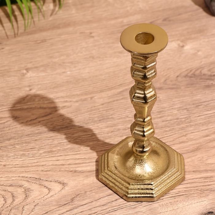 Подсвечник  Подсвечник "Антик" 22 см, алюминий