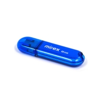 Флешка Mirex CANDY BLUE, 8 Гб ,USB2.0, чт до 25 Мб/с, зап до 15 Мб/с, синяя