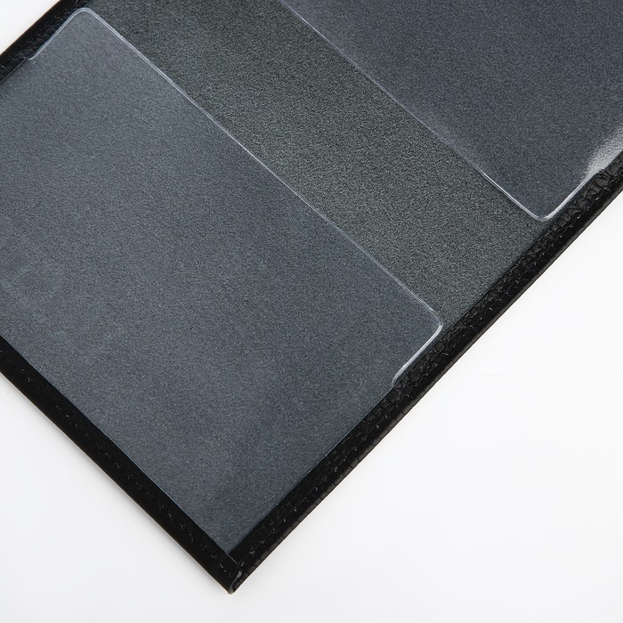 Обложка для паспорта, цвет чёрный Обложка для паспорта, цвет чёрный