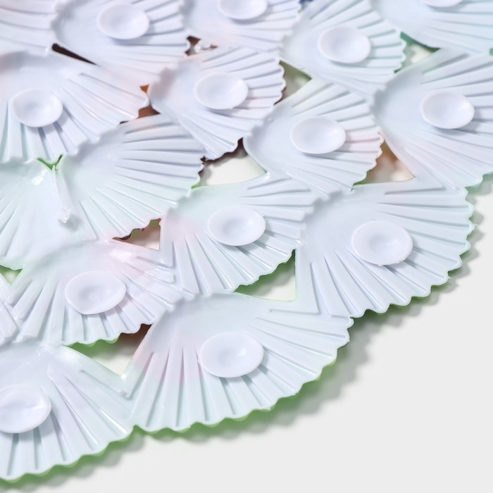 Коврик противоскользящий в ванну на присосках Доляна «Звери Африки», 36×67 см Коврик противоскользящий в ванну на присосках Доляна «Звери Африки», 36×67 см