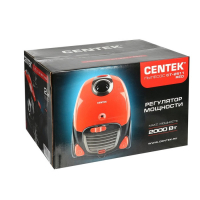 Пылесос Centek CT-2511, 2000/400 Вт, 2 л, красный