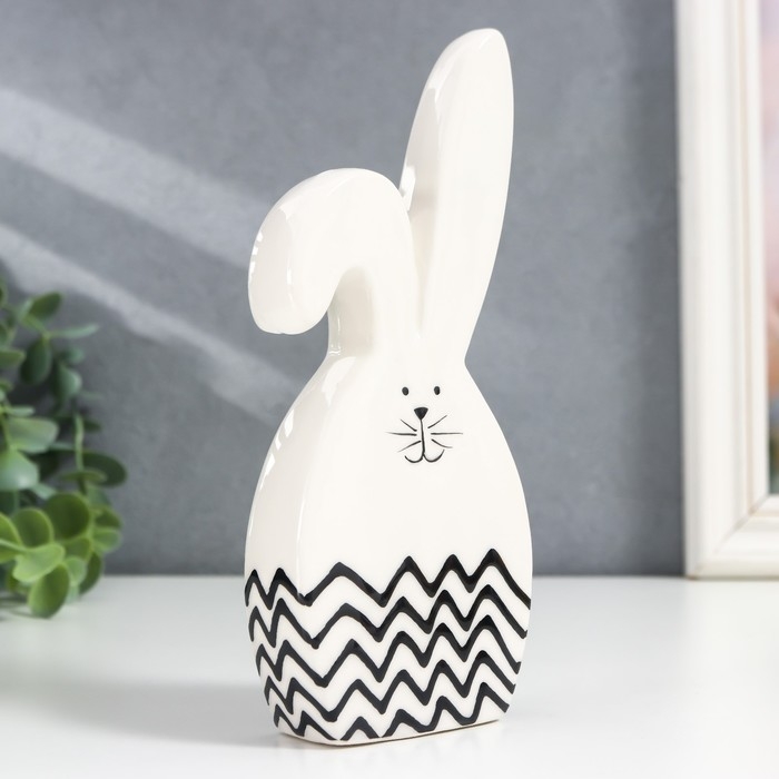 Сувенир керамика Сувенир керамика "Зая в волнах" 8х2,4х17,8 см