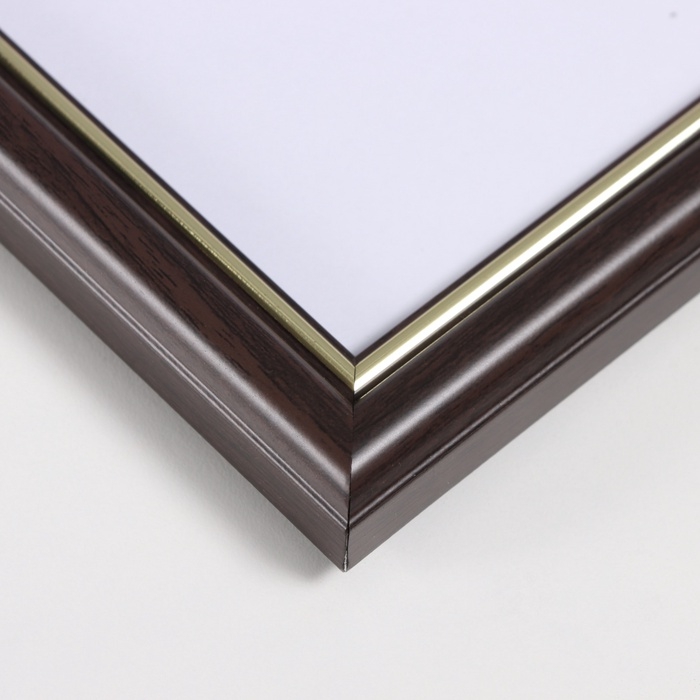 Фоторамка пластик Фоторамка пластик "Пиксель" 40х50 см, венге