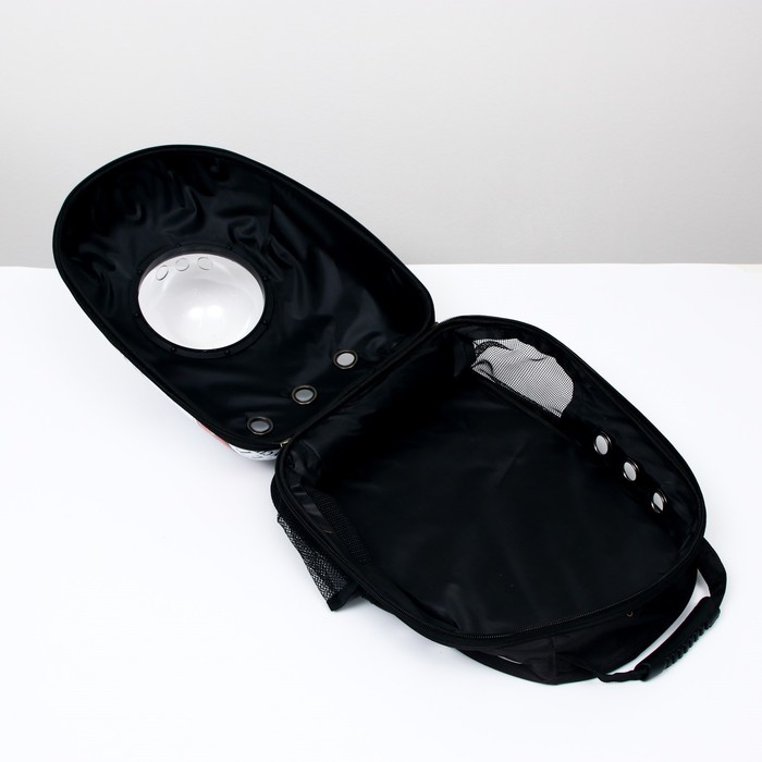 Рюкзак для переноски кошек и собак  Рюкзак для переноски кошек и собак "Лондон", с окном, 32 х 25 х 42 см