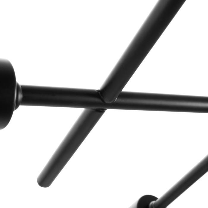 Люстра Стандарт 7х40Вт Е27 черный 68х62 см BayerLux