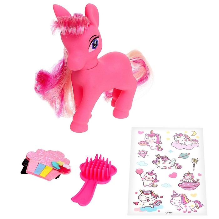 Игрушка «Радужный пони», цвета МИКС Игрушка «Радужный пони», цвета МИКС