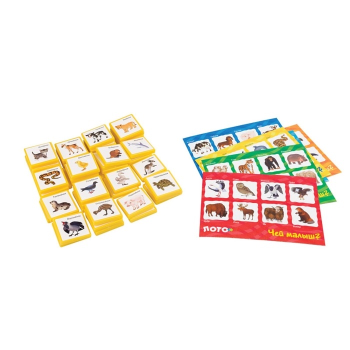 Лото «Чей малыш?» Лото «Чей малыш?»