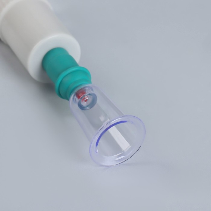 Набор вакуумных банок для массажа, с насосом, 6 шт, d 6,8/5,9/5,2/4,4/3,4/3 см Набор вакуумных банок для массажа, с насосом, 6 шт, d 6,8/5,9/5,2/4,4/3,4/3 см