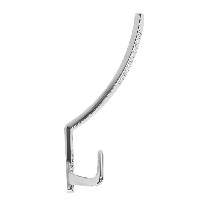 Крючок мебельный ТУНДРА TKT001, трехрожковый, хром Крючок мебельный ТУНДРА TKT001, трехрожковый, хром