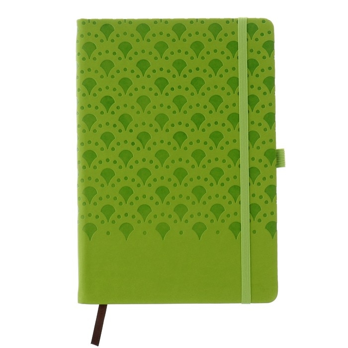 Ежедневник недатированный А5, 100 листов в клетку, на резинке, обложка кожзам, МИКС Ежедневник недатированный А5, 100 листов в клетку, на резинке, обложка кожзам, МИКС