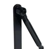 Доводчик дверной ТУНДРА d=40BL, от 25-40 кг, черный
