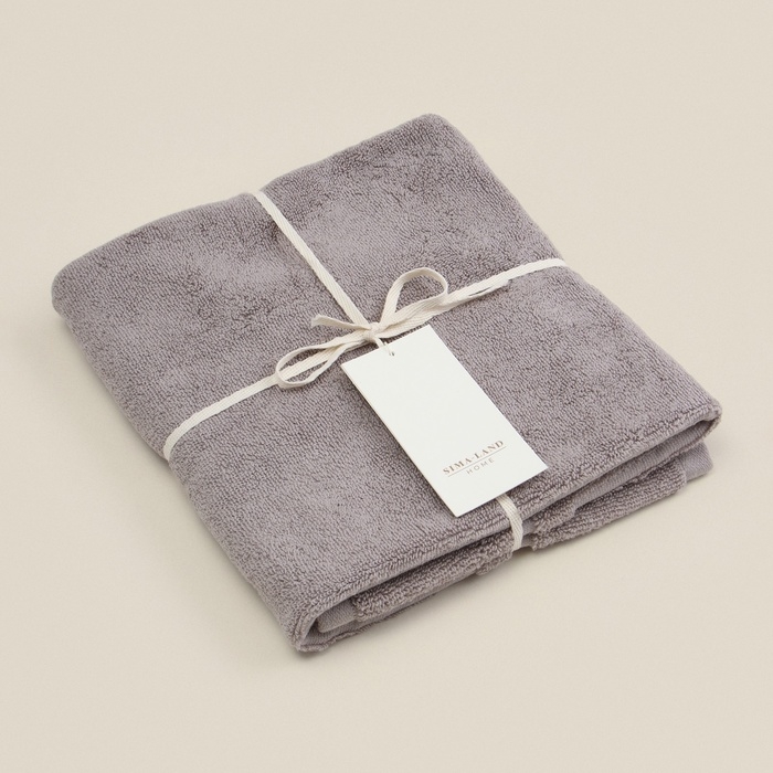 Коврик махровый SL HOME: Basic Коврик махровый SL HOME: Basic "Софт Мист" 50х70 см, 100% хлопок, 730 г/м2