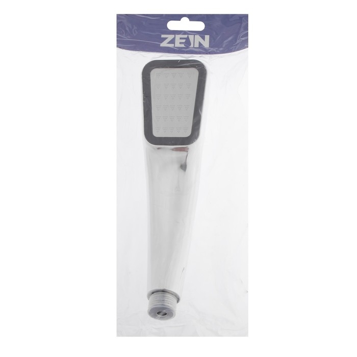 Душевая лейка ZEIN Z0211-1, пластик/нержавейка, 1 режим, микроскопические точки, цвет хром Душевая лейка ZEIN Z0211-1, пластик/нержавейка, 1 режим, микроскопические точки, цвет хром