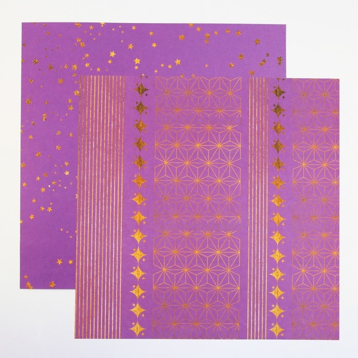 Набор бумаги для скрапбукинга «Яркая геометрия», 12 листов, 30.5 х 30.5 см, 180 г/м² Набор бумаги для скрапбукинга «Яркая геометрия», 12 листов, 30.5 х 30.5 см, 180 г/м²