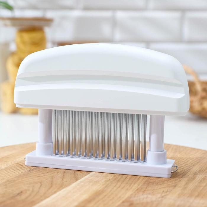 Тендерайзер для мяса «Нилла», 15×11×4 см, цвет МИКС Тендерайзер для мяса «Нилла», 15×11×4 см, цвет МИКС