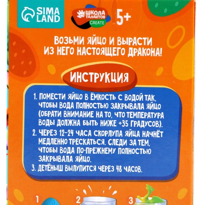 Вырасти своего питомца «Дракон», МИКС Вырасти своего питомца «Дракон», МИКС