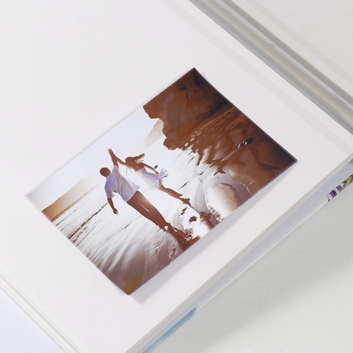 Фотоальбом магнитный 20 листов  Фотоальбом магнитный 20 листов "Дельфин акварель" 27х2,5х29 см