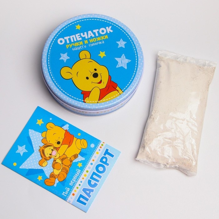 Набор для творчества «Отпечаток ручки и ножки», Винни и его друзья Набор для творчества «Отпечаток ручки и ножки», Винни и его друзья