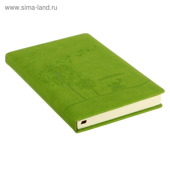 Ежедневник недатированный А5, 148 листов в линейку, обложка пвх, МИКС