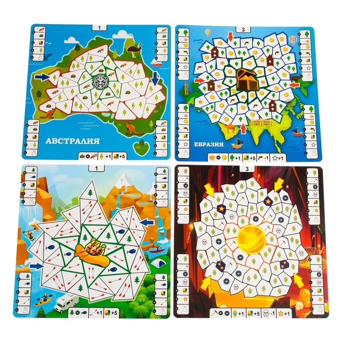 Настольная игра «Битва за цвет», 2-4 игрока, 8+ Настольная игра «Битва за цвет», 2-4 игрока, 8+