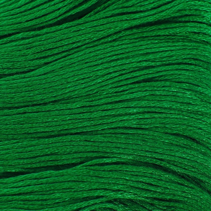 Набор ниток мулине №909, 8 ± 1 м, 6 шт, цвет изумрудный Набор ниток мулине №909, 8 ± 1 м, 6 шт, цвет изумрудный