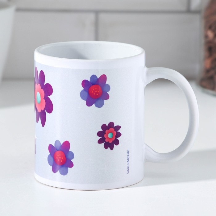 Кружка сублимация Кружка сублимация "Полина" 320 мл, с нанесением