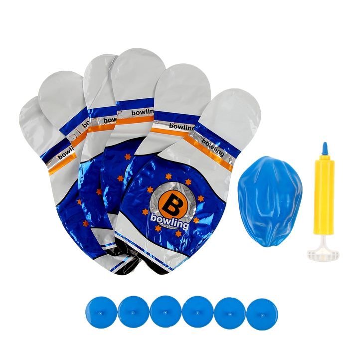 Набор фольгированных шаров 16" &laquo;Боулинг&raquo;, под воздух