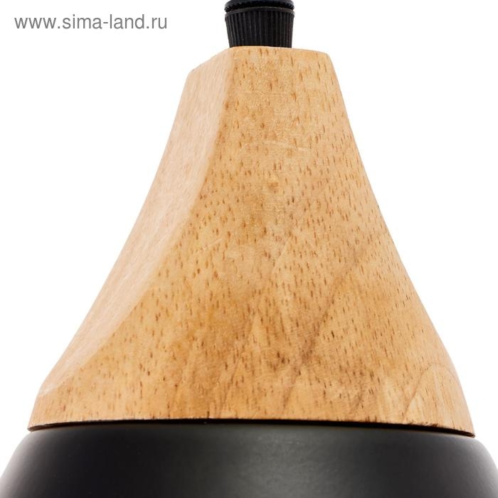 Светильник BayerLux 34523/1 E27 40Вт черный-розовое золото 25х25х27-127 см