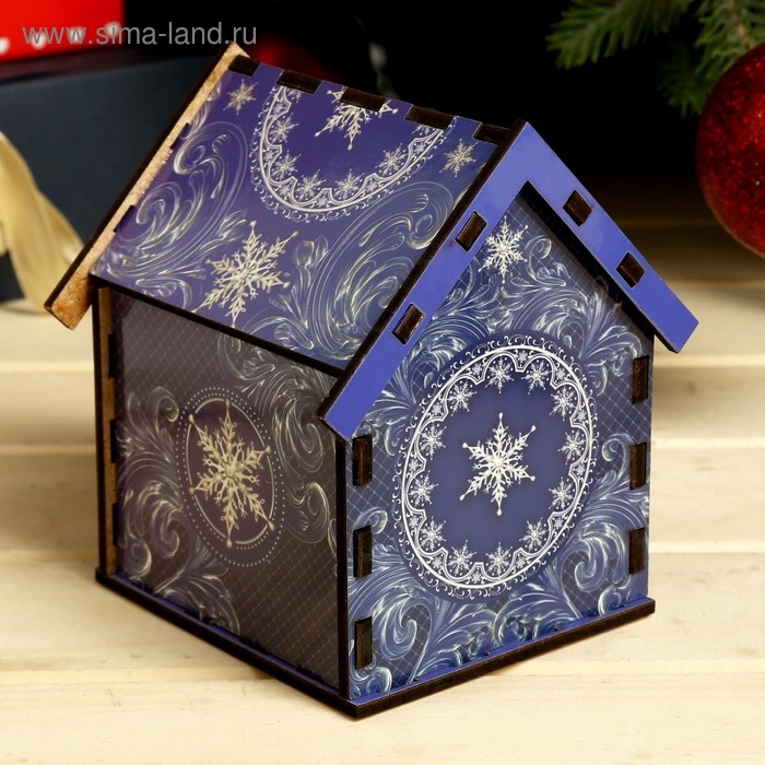 Чайный домик  Чайный домик "Снегири" 10,5х9,5х12 см