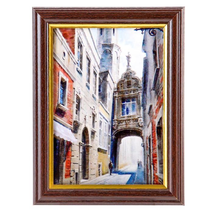 Ключница Ключница "Старинная арка" венге 15х21 см