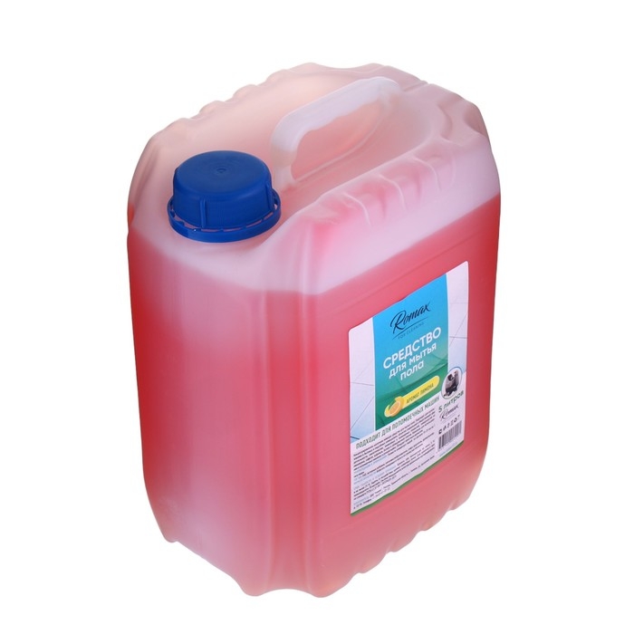 Средство для мытья пола Romax, машинная уборка, 5 л Средство для мытья пола Romax, машинная уборка, 5 л