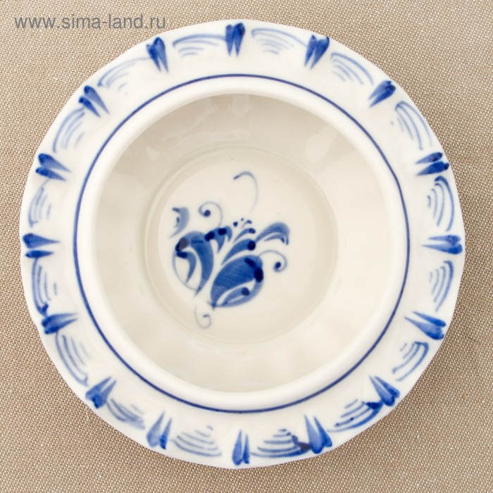 Икорница «Рыбка», гжель Икорница «Рыбка», гжель