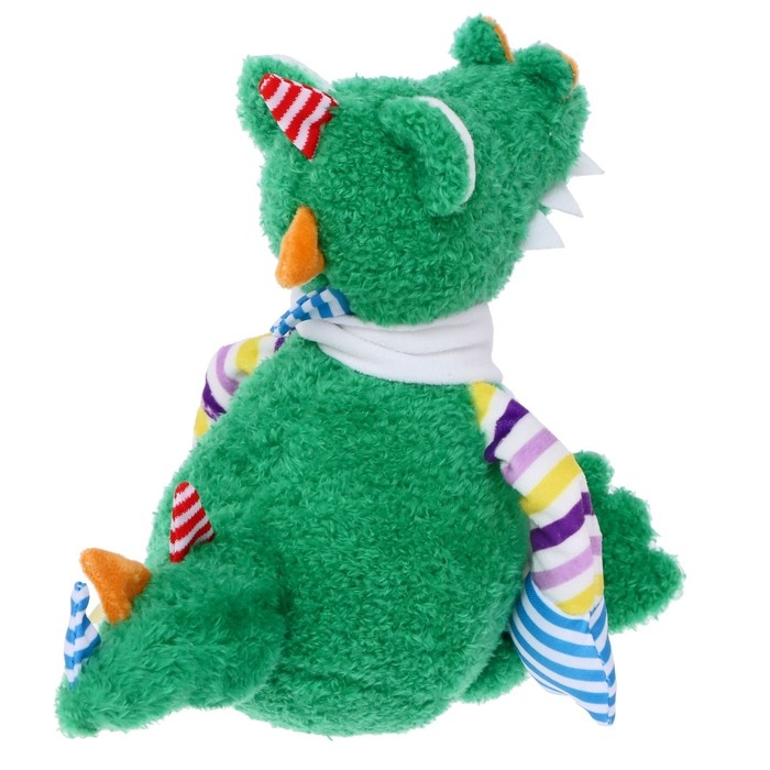Мягкая игрушка «Крокодил Роб в белом флисовом шарфе», 20 см Мягкая игрушка «Крокодил Роб в белом флисовом шарфе», 20 см