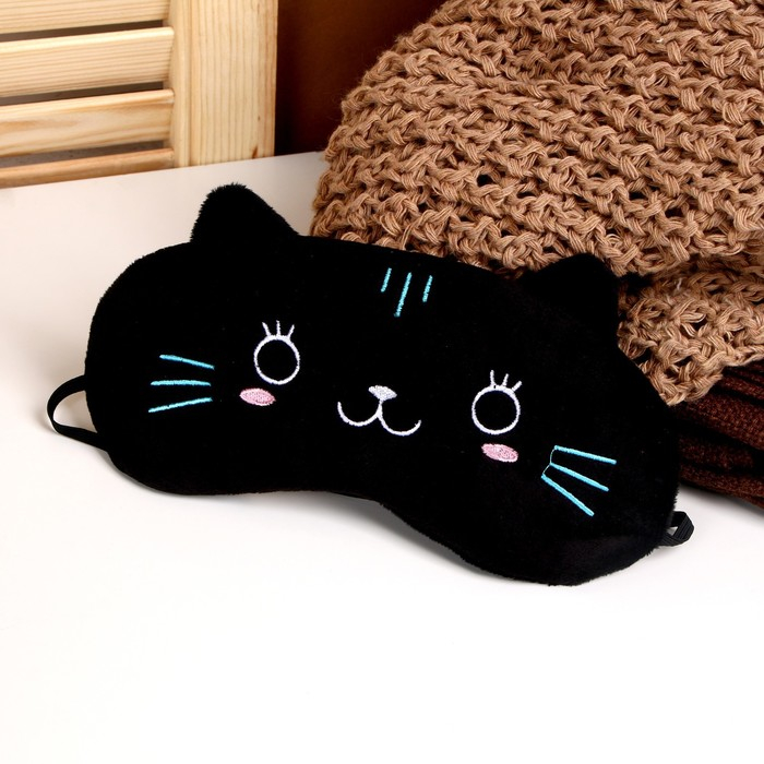Подголовник «Кошечка», с маской Подголовник «Кошечка», с маской