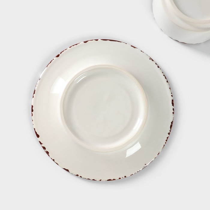 Чайная пара Antica perla, чашка 200 мл, блюдце d=15,5 см Чайная пара Antica perla, чашка 200 мл, блюдце d=15,5 см