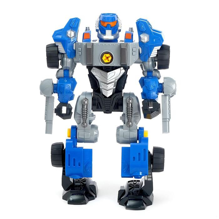 Конструктор-машина «Мега робот», 3 в 1, со световым шуруповёртом, работает от батареек Конструктор-машина «Мега робот», 3 в 1, со световым шуруповёртом, работает от батареек