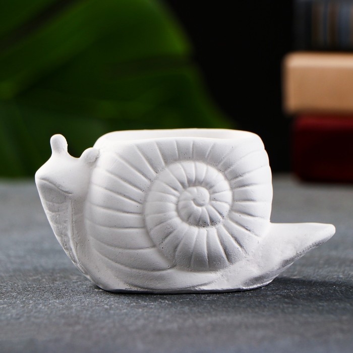 Фигурное кашпо  Фигурное кашпо "Улитка" 6х11х6см